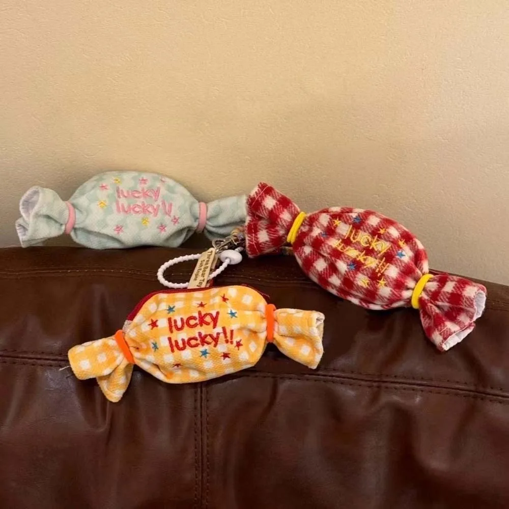 Hanging Bag Sweet Candy Design Coin Purse Star Anti-lost Lipstick Earphone Bag Portable Plaid Creative Mini Bundle Pocket Travel
Hanging Bag Sweet Candy Design Coin Purse Star Anti-lost Lipstick Earphone Bag Portable Plaid Creative Mini Bundle Pocket Travel