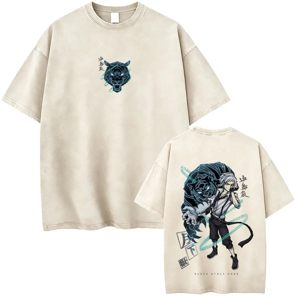 Washed Vintage Anime Bungo Stray Dogs Nakajima Atsushi Merch T Shirts Men Casual Retro Cotton T-shirt Male Oversized T-shirts
Washed Vintage Anime Bungo Stray Dogs Nakajima Atsushi Merch T Shirts Men Casual Retro Cotton T-shirt Male Oversized T-shirts
