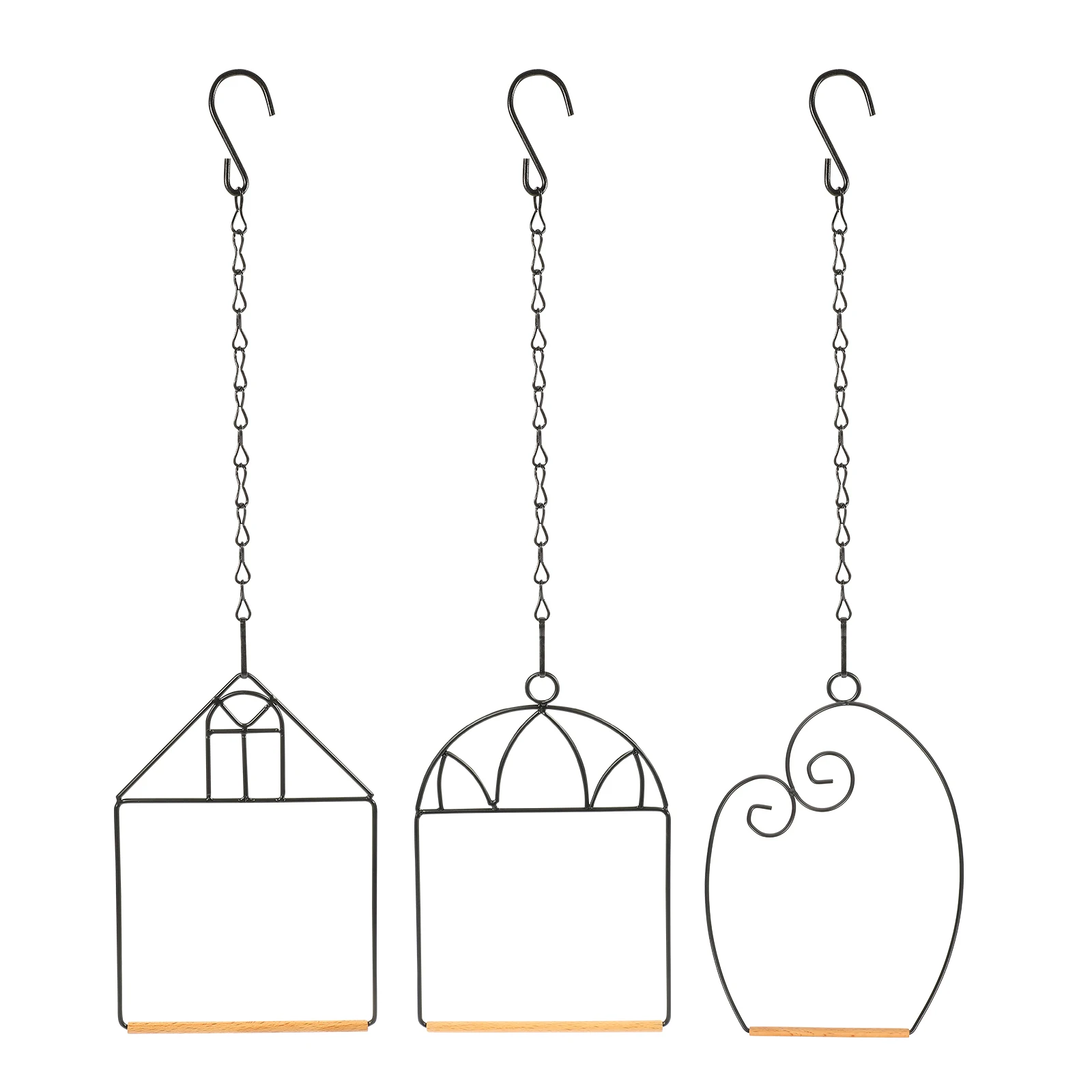 3 Sets Portable Perch Station Black Iron Hummingbird Swing Playground Wear-Resist Outdoor Stand Parrot Training Supplies Hanging
3 Sets Portable Perch Station Black Iron Hummingbird Swing Playground Wear-Resist Outdoor Stand Parrot Training Supplies Hanging