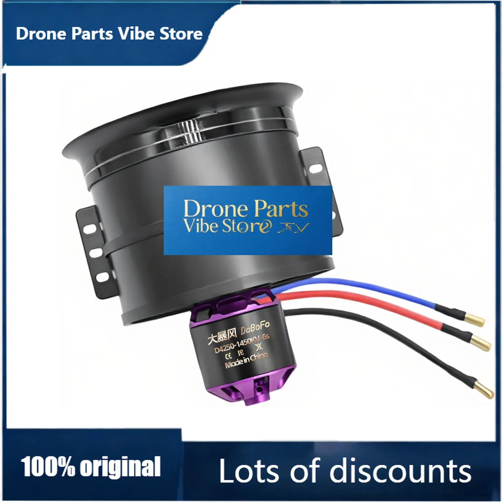 Drone Parts90mm EDF 12 Blades Ducted Fan With 6S 4250-1450KV RC Brushless Motor 120A ESC 3-6S Electric Speed Controller For RC J
Drone Parts90mm EDF 12 Blades Ducted Fan With 6S 4250-1450KV RC Brushless Motor 120A ESC 3-6S Electric Speed Controller For RC J