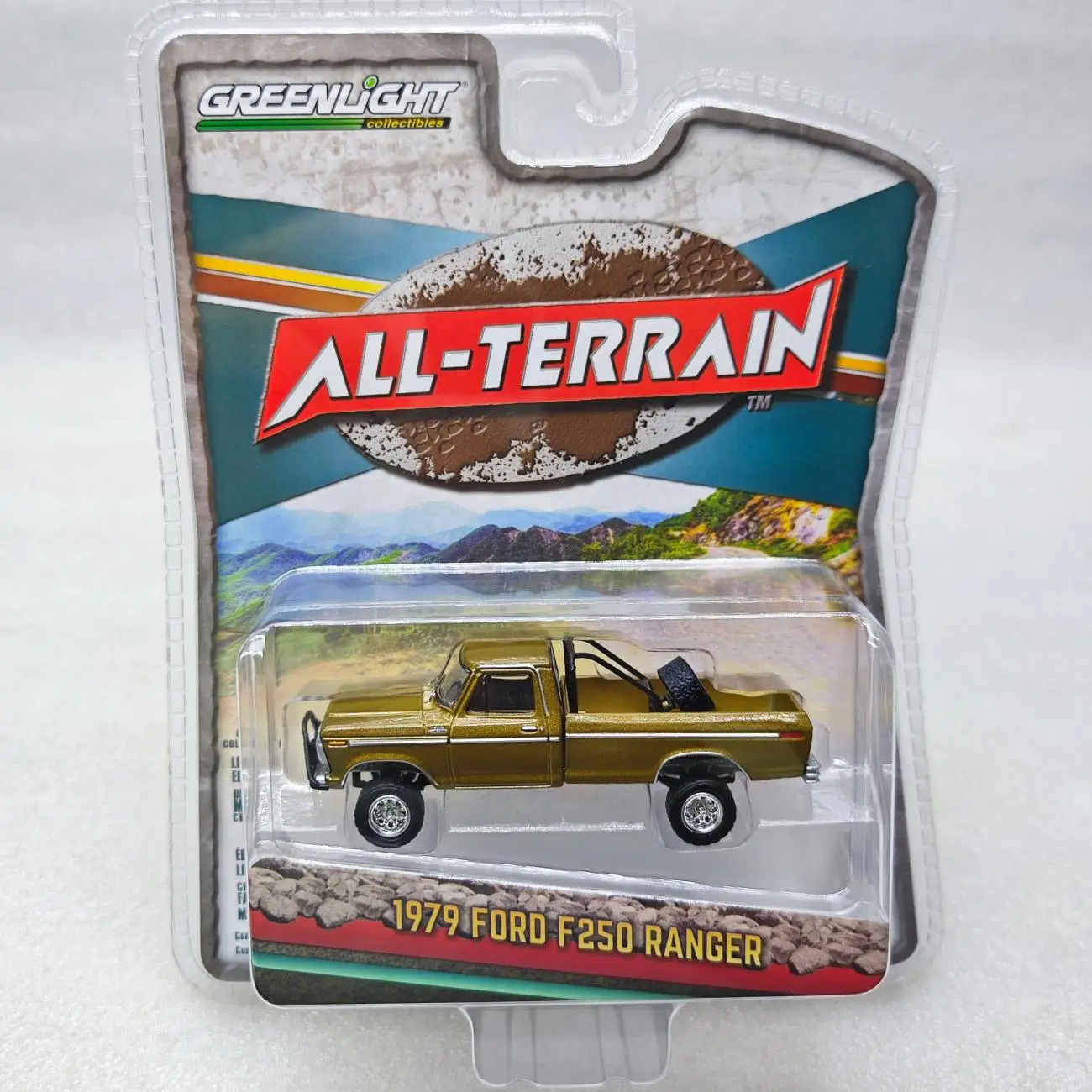 Green Light 1:64 All Terrain Series 16-1979 Ford F250 Ranger LiftedCar Model Alloy Model Collectibles Children's Gift Toys
Green Light 1:64 All Terrain Series 16-1979 Ford F250 Ranger LiftedCar Model Alloy Model Collectibles Children's Gift Toys