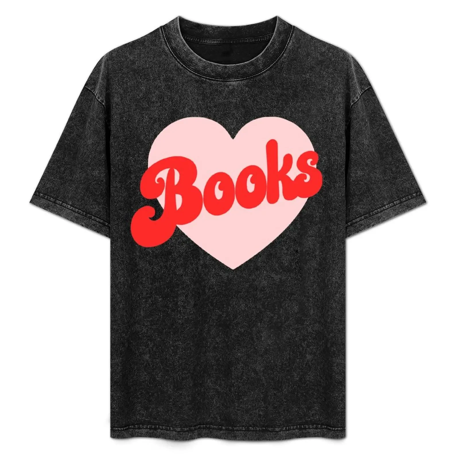 Funny I Love Books Print with Heart T-Shirt Plus Size Outdoor Casual Top
Funny I Love Books Print with Heart T-Shirt Plus Size Outdoor Casual Top
