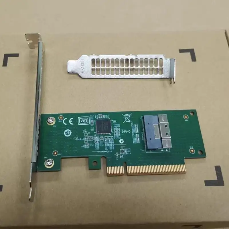PCIe4.0 to SFF-8654 SSDs Adapter Host Controller Expansion Card Replacement for Desktop PC Accessories
PCIe4.0 to SFF-8654 SSDs Adapter Host Controller Expansion Card Replacement for Desktop PC Accessories