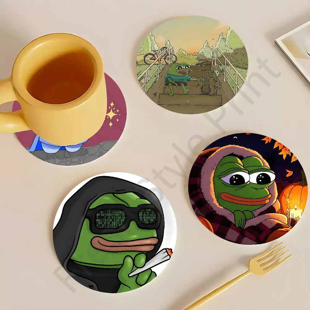 Meme P-Pepe the F-Frog Wooden Coasters 10cm Round Cosplay Fans Collect Friends Gifts
Meme P-Pepe the F-Frog Wooden Coasters 10cm Round Cosplay Fans Collect Friends Gifts