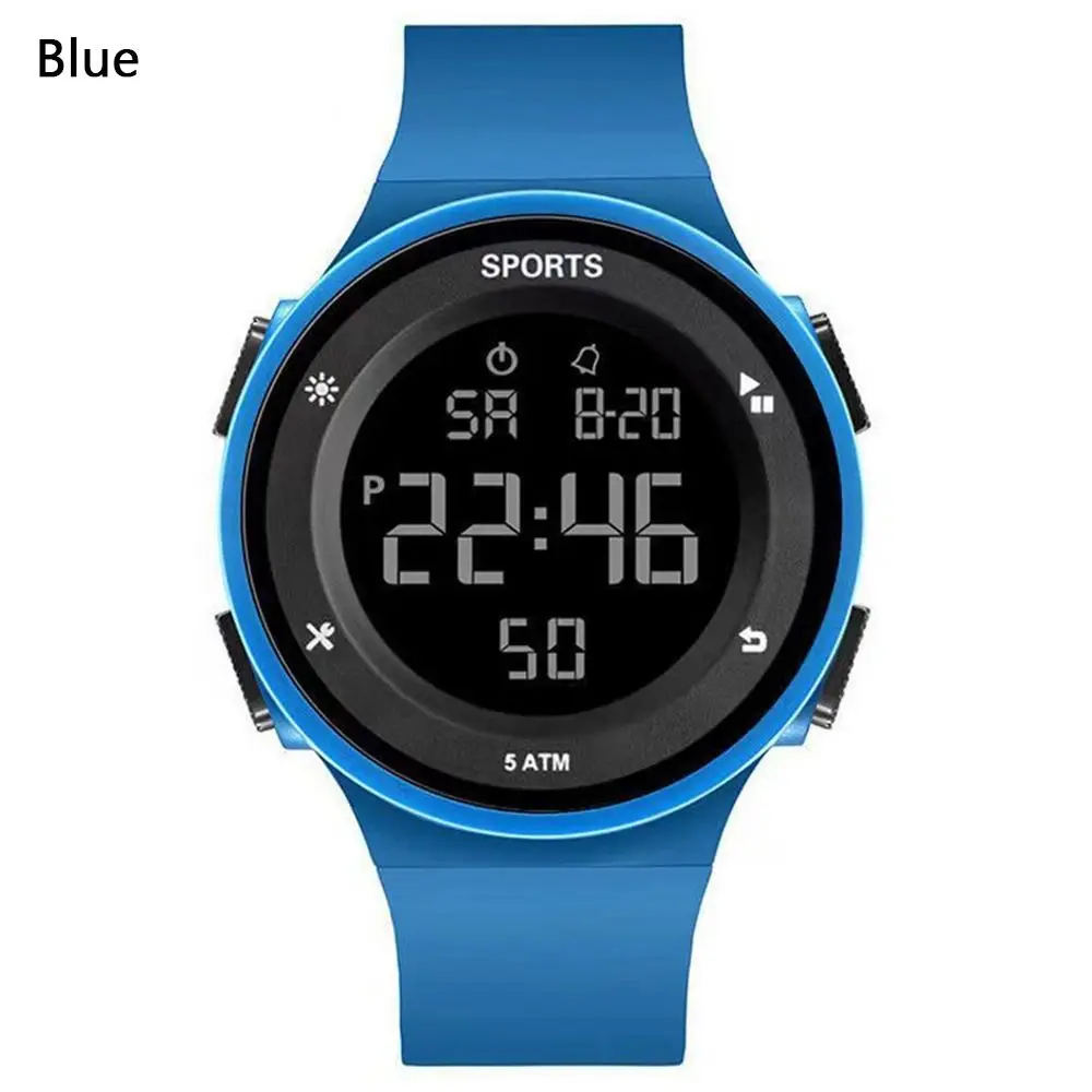 Waterproof Sports Watch Casual Big Dial Electronic Watch Multifunction Simple LED Digital Wristwatches Outdoor Sports
Waterproof Sports Watch Casual Big Dial Electronic Watch Multifunction Simple LED Digital Wristwatches Outdoor Sports
