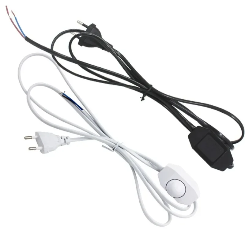 10PCS 1.8m EU Plug Switching Power Cord Wire Extended Plug Line Cable with Switch for Table Light Lamp Floor Lamp Electric Wire
10PCS 1.8m EU Plug Switching Power Cord Wire Extended Plug Line Cable with Switch for Table Light Lamp Floor Lamp Electric Wire