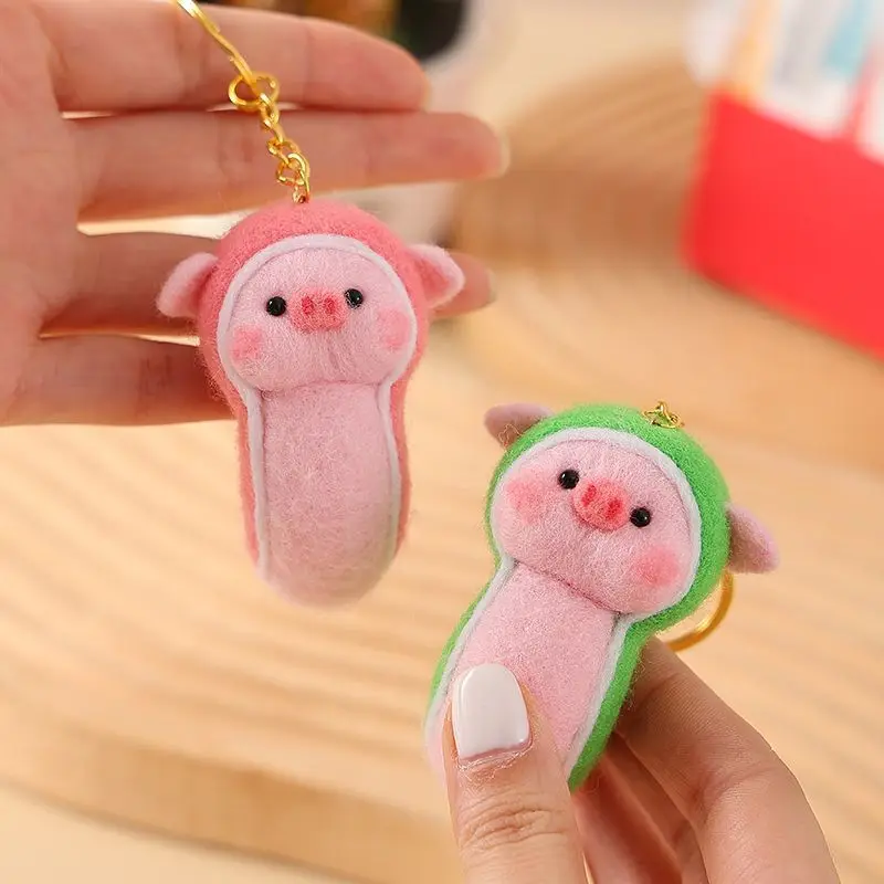 Poke Wool Felt Handmade DIY Doll Yuanbao Snake Cute Pig Snake Material Kit Plush Toy Creative Keychain Gift Pendant Non-Finished
Poke Wool Felt Handmade DIY Doll Yuanbao Snake Cute Pig Snake Material Kit Plush Toy Creative Keychain Gift Pendant Non-Finished