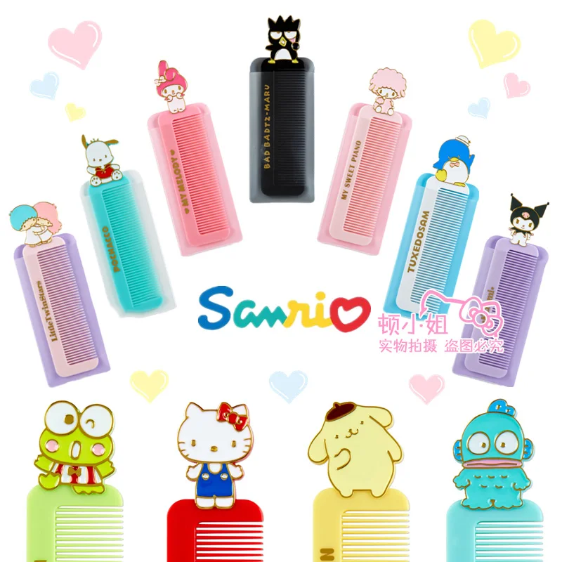 Kawaii Sanrio маленькая расческа Hello Kittys Cinnamoroll Mymelody Kuromi аксессуары милые красивые портативные мини густые зубы подарок для девочек
Kawaii Sanrio маленькая расческа Hello Kittys Cinnamoroll Mymelody Kuromi аксессуары милые красивые портативные мини густые зубы подарок для девочек