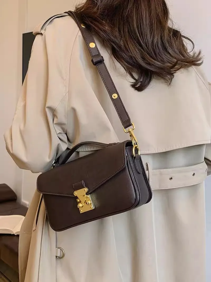 Кожаная сумка через плечо Ele, женская сумка Lo Bule, мягкая Briti Sle, модная сумка через плечо, ручная сумка для повседневного использования
Кожаная сумка через плечо Ele, женская сумка Lo Bule, мягкая Briti Sle, модная сумка через плечо, ручная сумка для повседневного использования