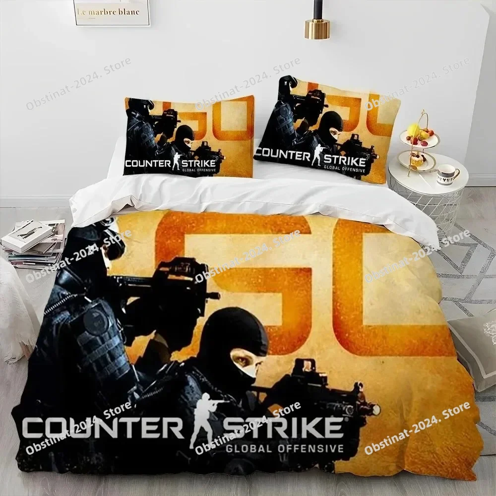 CS GO Game Gamer Counter Strike Bedding Set Duvet Cover Bed Set Quilt Cover Pillowcase Comforter king Queen Size Boys Adult
CS GO Game Gamer Counter Strike Bedding Set Duvet Cover Bed Set Quilt Cover Pillowcase Comforter king Queen Size Boys Adult