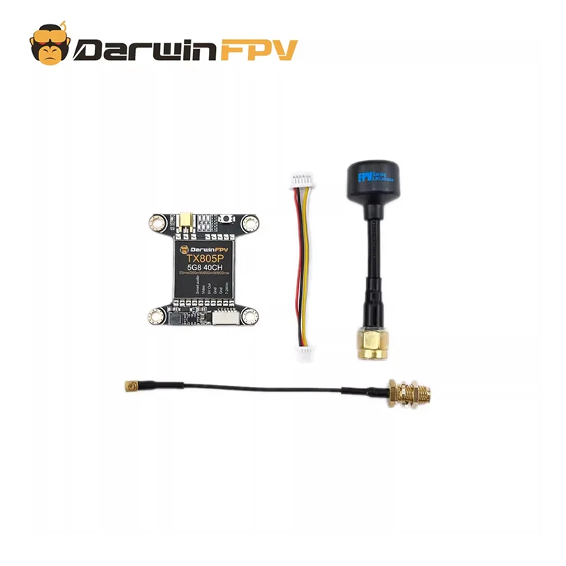 DarwinFPV 5,8G 40CH 25/200/600/800 МВт 1 Вт Регулируемый TX805P VTX для DarwinFPV Darwin129 7-дюймовый дрон FPV 30,5*30,5 мм
DarwinFPV 5,8G 40CH 25/200/600/800 МВт 1 Вт Регулируемый TX805P VTX для DarwinFPV Darwin129 7-дюймовый дрон FPV 30,5*30,5 мм