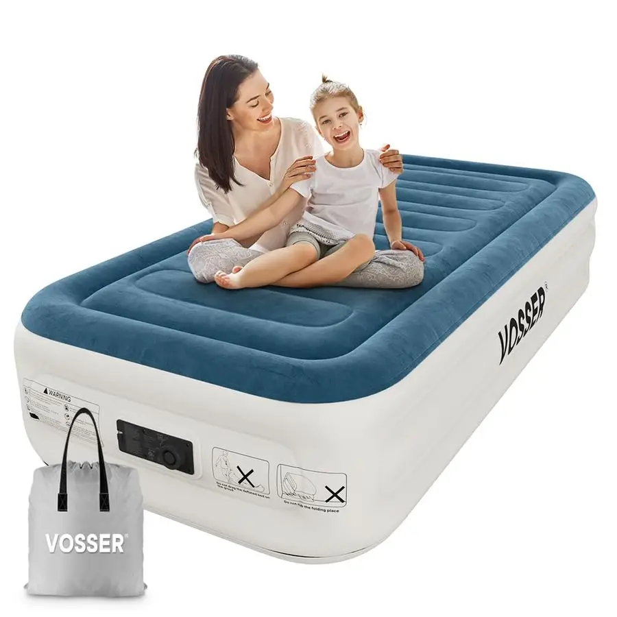 Air Mattress with Builtin Pump,Fast amp Easy Inflation Deflation Inflatable Mattress, Foldable Blow Up Mattress with Storage Ba
Air Mattress with Builtin Pump,Fast amp Easy Inflation Deflation Inflatable Mattress, Foldable Blow Up Mattress with Storage Ba