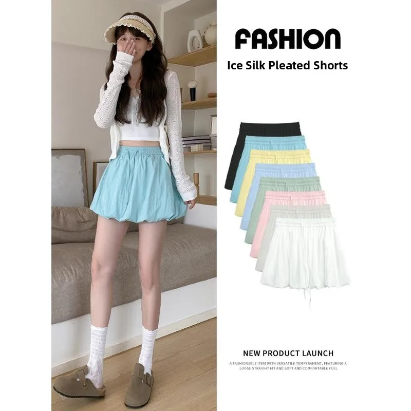 Корейская юбка Sweet Sle из ледяного шелка с бутоном цветка, женская летняя универсальная противолегкая пышная юбка трапециевидной формы Ele
Корейская юбка Sweet Sle из ледяного шелка с бутоном цветка, женская летняя универсальная противолегкая пышная юбка трапециевидной формы Ele