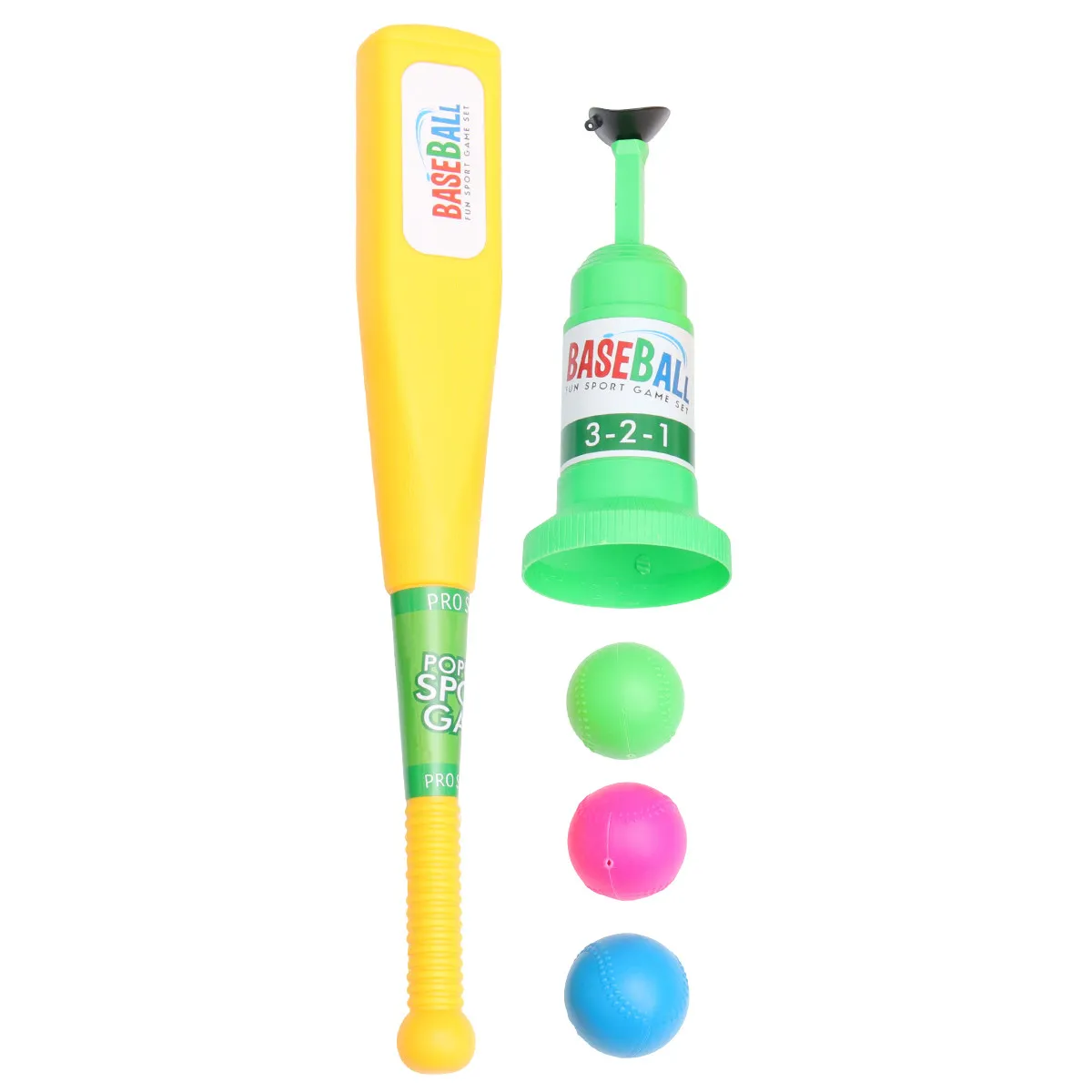 1Set Nonbreakable Baseball Set Soft Touch Bat and Balls Pitching Machine Kit for Kids Ages 3 Indoor Outdoor Sports
1Set Nonbreakable Baseball Set Soft Touch Bat and Balls Pitching Machine Kit for Kids Ages 3 Indoor Outdoor Sports