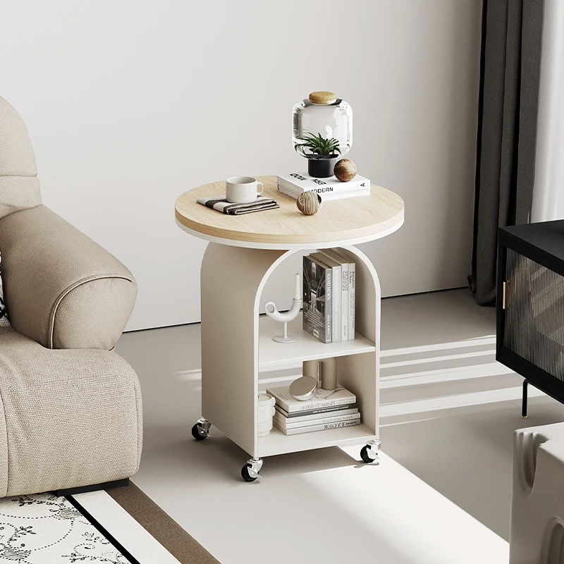 Solid Wood Circular Sofa Side Table Living Room Simple Small Coffee Table Cream Style Bedroom Bedside Table Movable Furniture
Solid Wood Circular Sofa Side Table Living Room Simple Small Coffee Table Cream Style Bedroom Bedside Table Movable Furniture