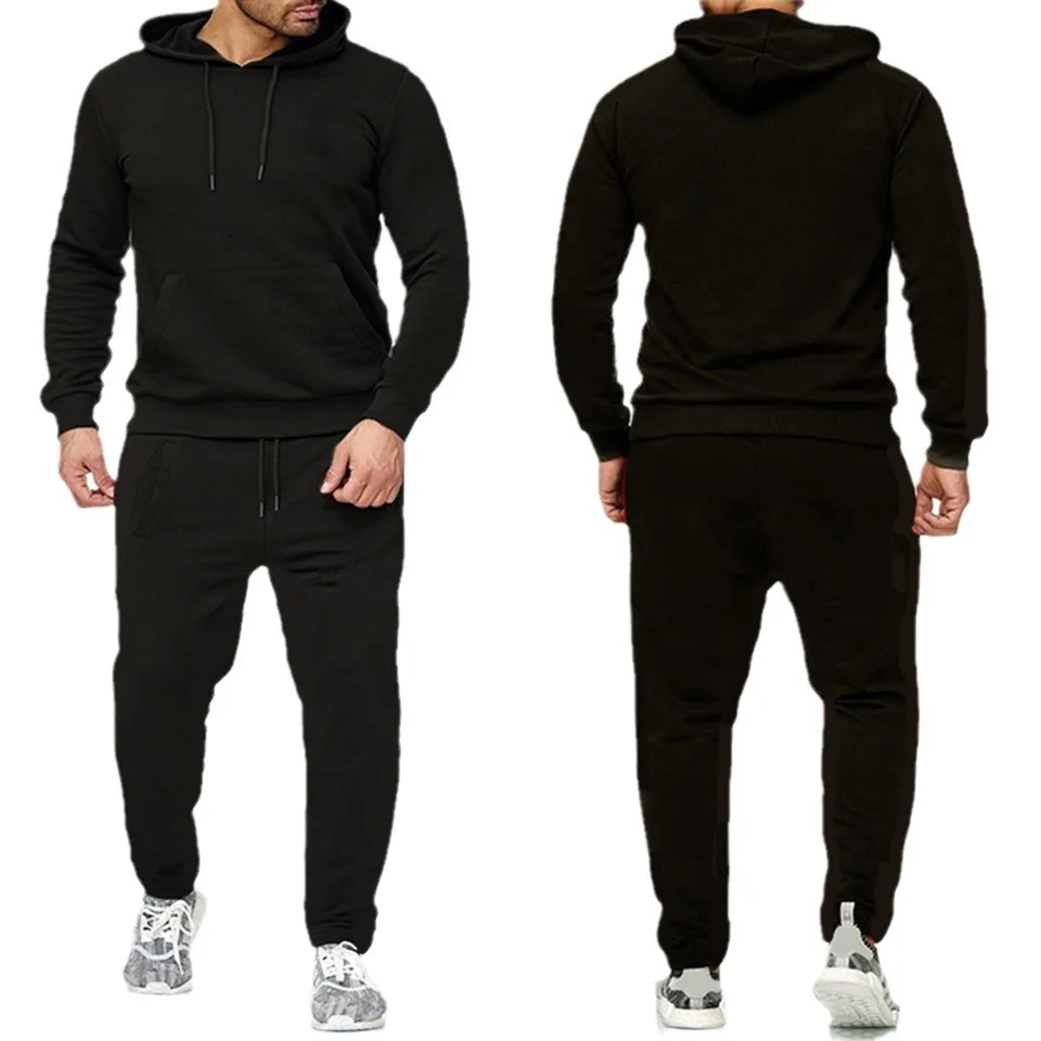 Men's Autumn Winter New Solid Color Hoodie+pants Two-piece Set Male Fashionable Casual Sports Set Size S-3XL Men's Tracksuit
Men's Autumn Winter New Solid Color Hoodie+pants Two-piece Set Male Fashionable Casual Sports Set Size S-3XL Men's Tracksuit