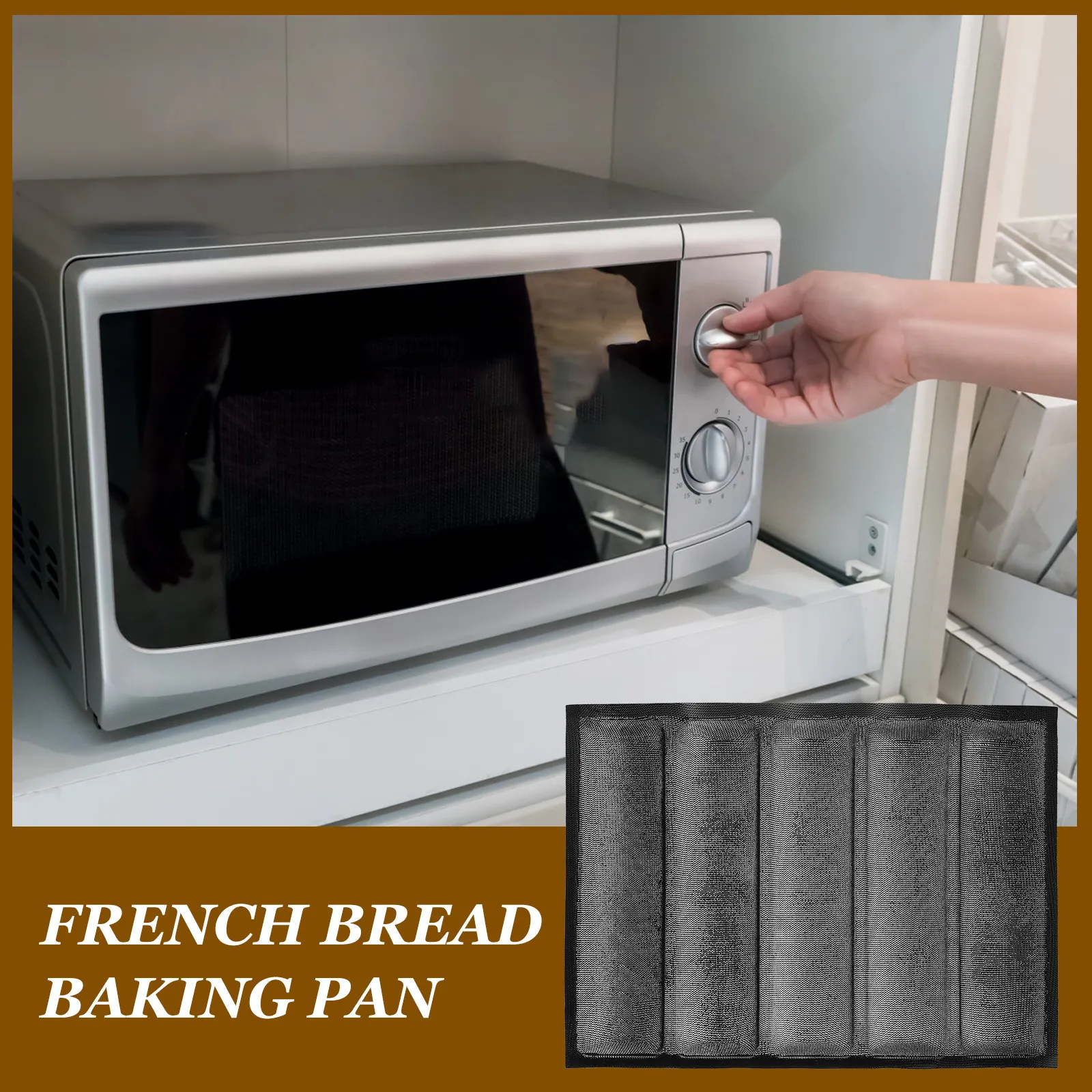 Professional Grade Silicone Bread Loaf Pan French Bread Baking Pan Nonstick Thermal Conductive Baking Tool for Home Bakery
Professional Grade Silicone Bread Loaf Pan French Bread Baking Pan Nonstick Thermal Conductive Baking Tool for Home Bakery