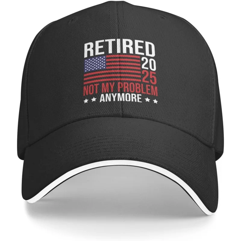 Men's and Women's Sports and Leisure New Fashionable Retirement 2025 No Longer My Problem Interesting Gift Black Baseball Hat
Men's and Women's Sports and Leisure New Fashionable Retirement 2025 No Longer My Problem Interesting Gift Black Baseball Hat