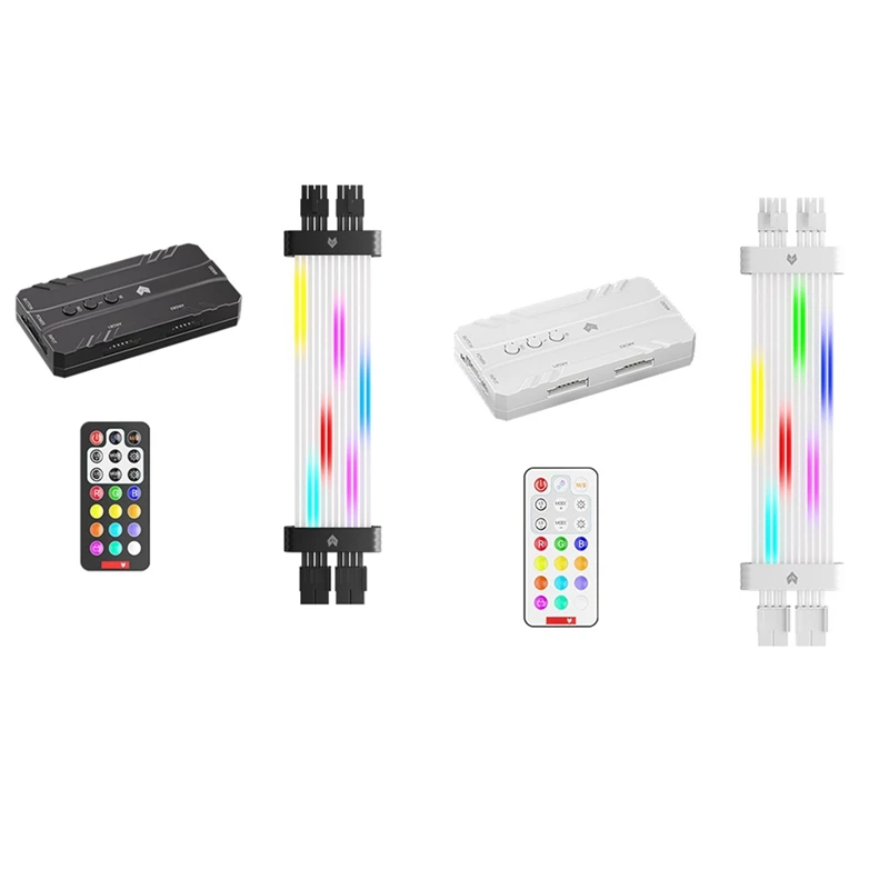 AT82-8Pin ARGB Graphics Card Power Supply Cable RGB Power Extension Cable RGB PSU Cable For 30XX 40XX Graphics Cards
AT82-8Pin ARGB Graphics Card Power Supply Cable RGB Power Extension Cable RGB PSU Cable For 30XX 40XX Graphics Cards