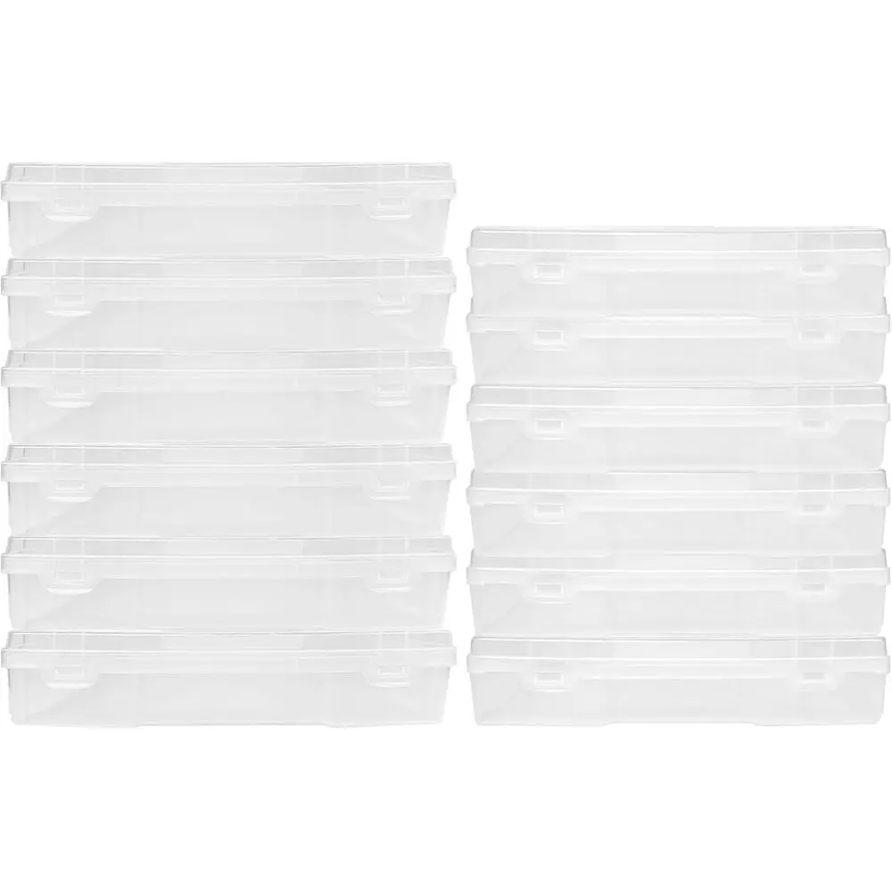 Portable Scrapbook Paper and Board Game Storage Cases, Craft Box with Acid-Free Clear Containers
Portable Scrapbook Paper and Board Game Storage Cases, Craft Box with Acid-Free Clear Containers
