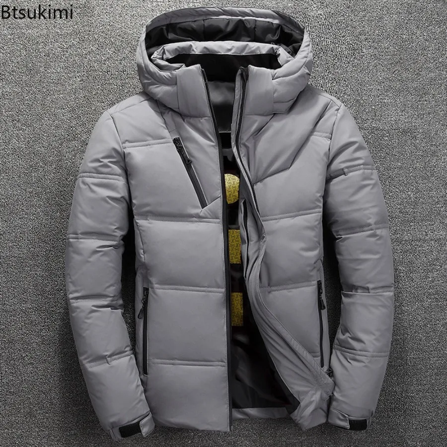 Winter Thickened Men's Down Cotton Jackets Outdoor Climbing Hunting Hooded Warm Cotton-padded Coat Man Lightweight Casual Parkas
Winter Thickened Men's Down Cotton Jackets Outdoor Climbing Hunting Hooded Warm Cotton-padded Coat Man Lightweight Casual Parkas