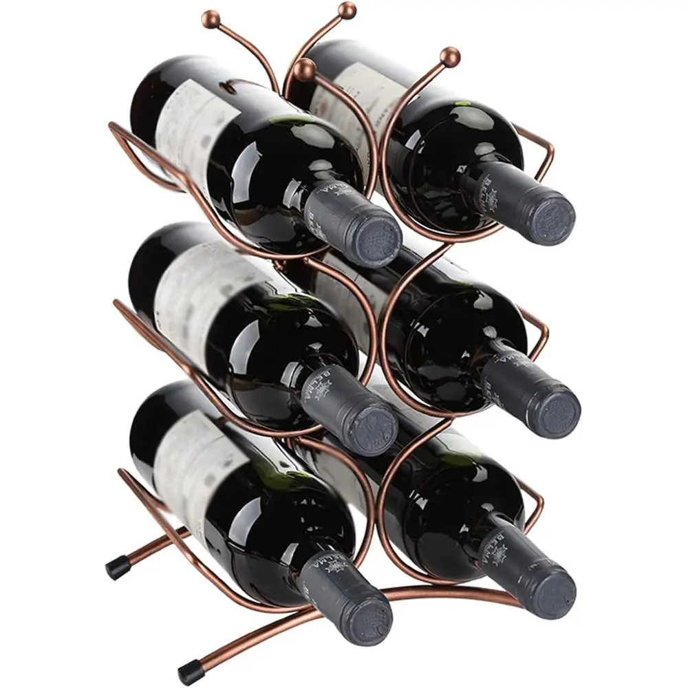 Элегантная кованая подставка для вина для дома и ресторанов, компактный дизайн для установки на столешницу
Элегантная кованая подставка для вина для дома и ресторанов, компактный дизайн для установки на столешницу