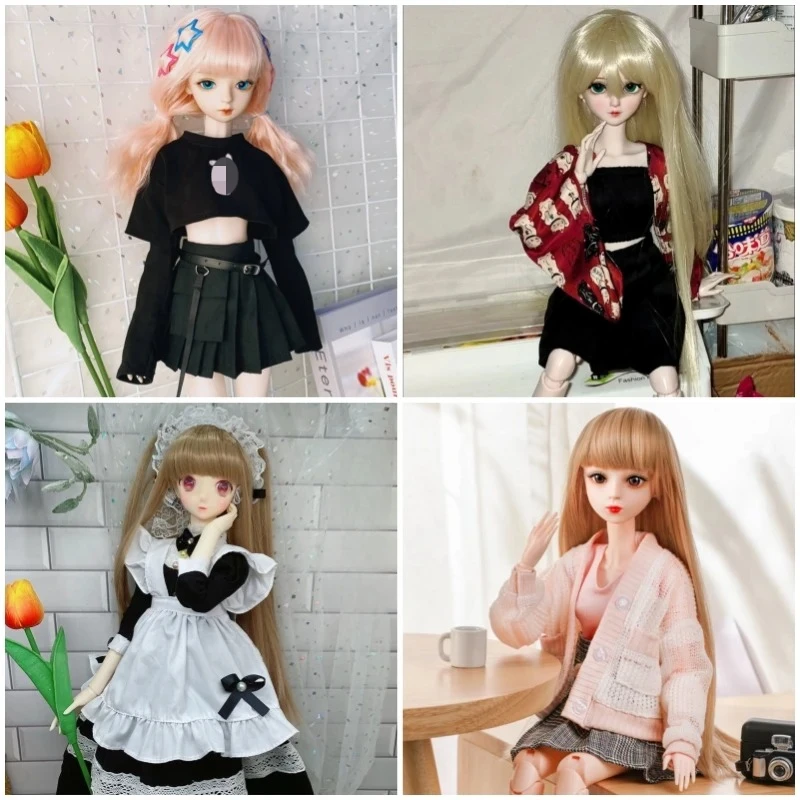 1/3 одежда для кукол BJD, ручная работа, 60 см, сменная одежда для куклы, модный топ, юбка, платье принцессы для девочек, аксессуары для кукол «сделай сам»
1/3 одежда для кукол BJD, ручная работа, 60 см, сменная одежда для куклы, модный топ, юбка, платье принцессы для девочек, аксессуары для кукол «сделай сам»