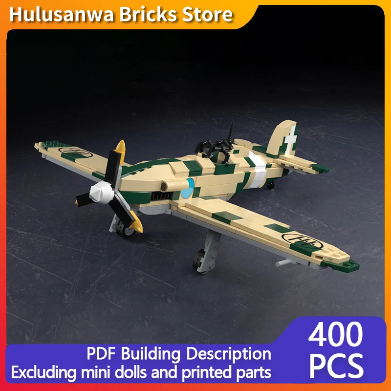 C.202 Fighter Aircraft Model MOC Building Bricks War Equipment Modular Technology Gifts Holiday Assemble Children Toys Suit
C.202 Fighter Aircraft Model MOC Building Bricks War Equipment Modular Technology Gifts Holiday Assemble Children Toys Suit