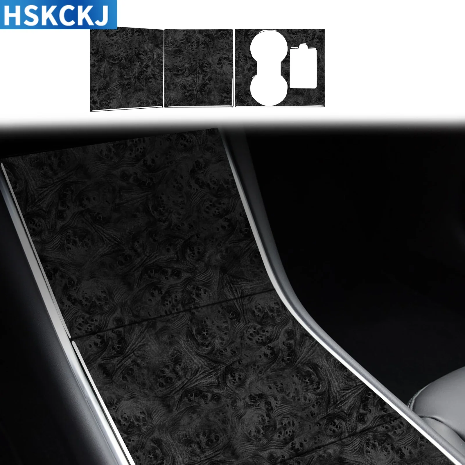 For Tesla Model 3 2019—2020 Wood Grain Car Accessories Central Console Panel Set Cover Trim Interior Decoration Sticker
For Tesla Model 3 2019—2020 Wood Grain Car Accessories Central Console Panel Set Cover Trim Interior Decoration Sticker