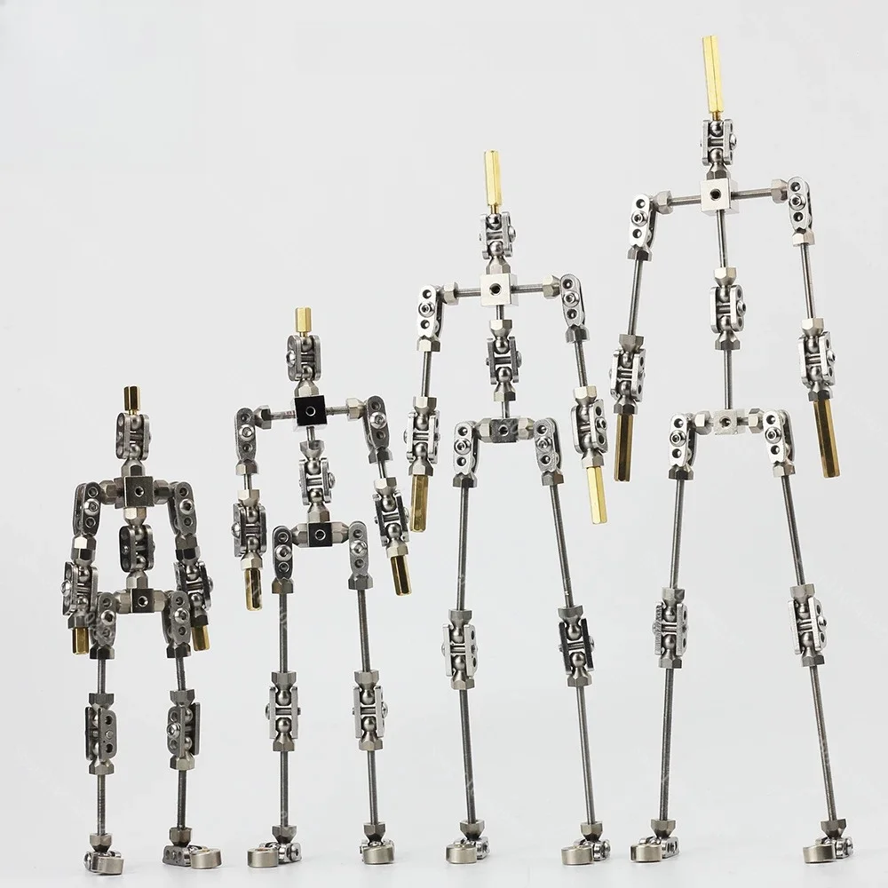 Professional Stop Motion Armature Stainless Steel Flexible Durable Skeleton for Puppet Making Animation Kit
Professional Stop Motion Armature Stainless Steel Flexible Durable Skeleton for Puppet Making Animation Kit