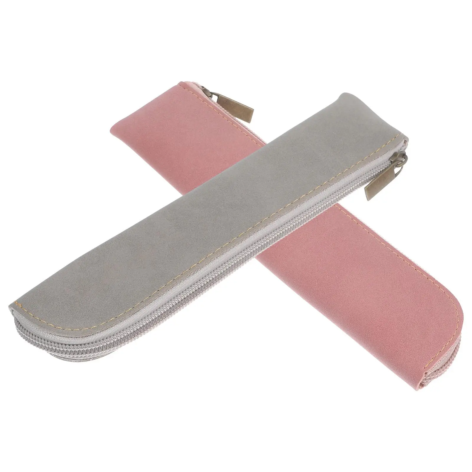 2 Pcs Retro PU Zipper Pen Cases Slim Pencil Case Box for Girls Stationery Bag Travel Organizer Practical Gift
2 Pcs Retro PU Zipper Pen Cases Slim Pencil Case Box for Girls Stationery Bag Travel Organizer Practical Gift
