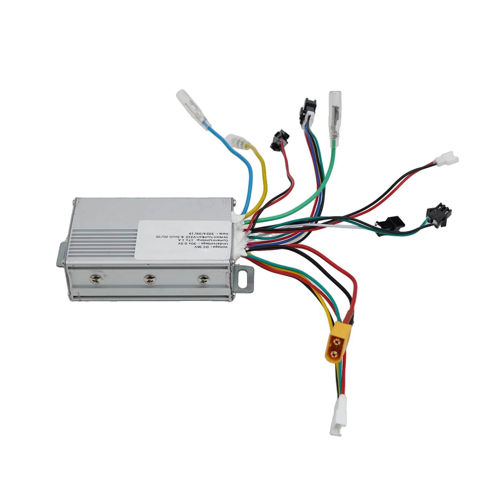 Aluminum Alloy Controller 36V 350W Motor Controller Easy Replacement High Performance Long-term Use Compact Size
Aluminum Alloy Controller 36V 350W Motor Controller Easy Replacement High Performance Long-term Use Compact Size