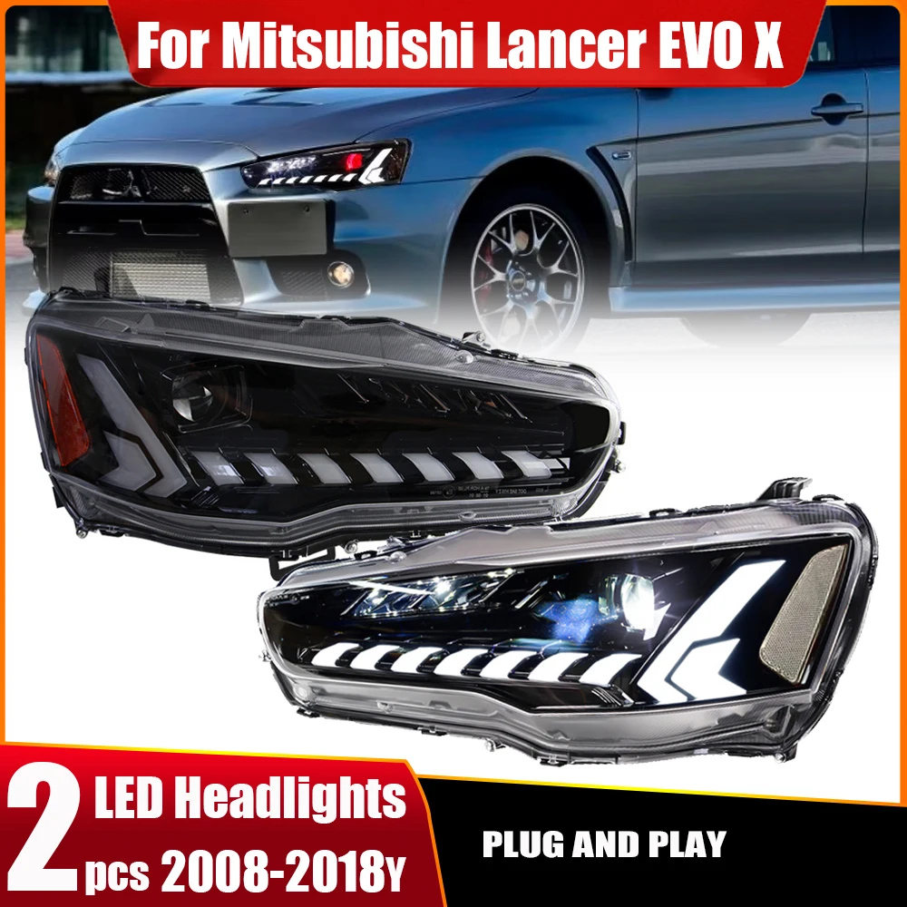 Светодиодные фары в сборе для Mitsubishi Lancer EVO X 2008-2018 DRL Start Up Animation Светодиодные последовательные указатели поворота Plug and Play
Светодиодные фары в сборе для Mitsubishi Lancer EVO X 2008-2018 DRL Start Up Animation Светодиодные последовательные указатели поворота Plug and Play
