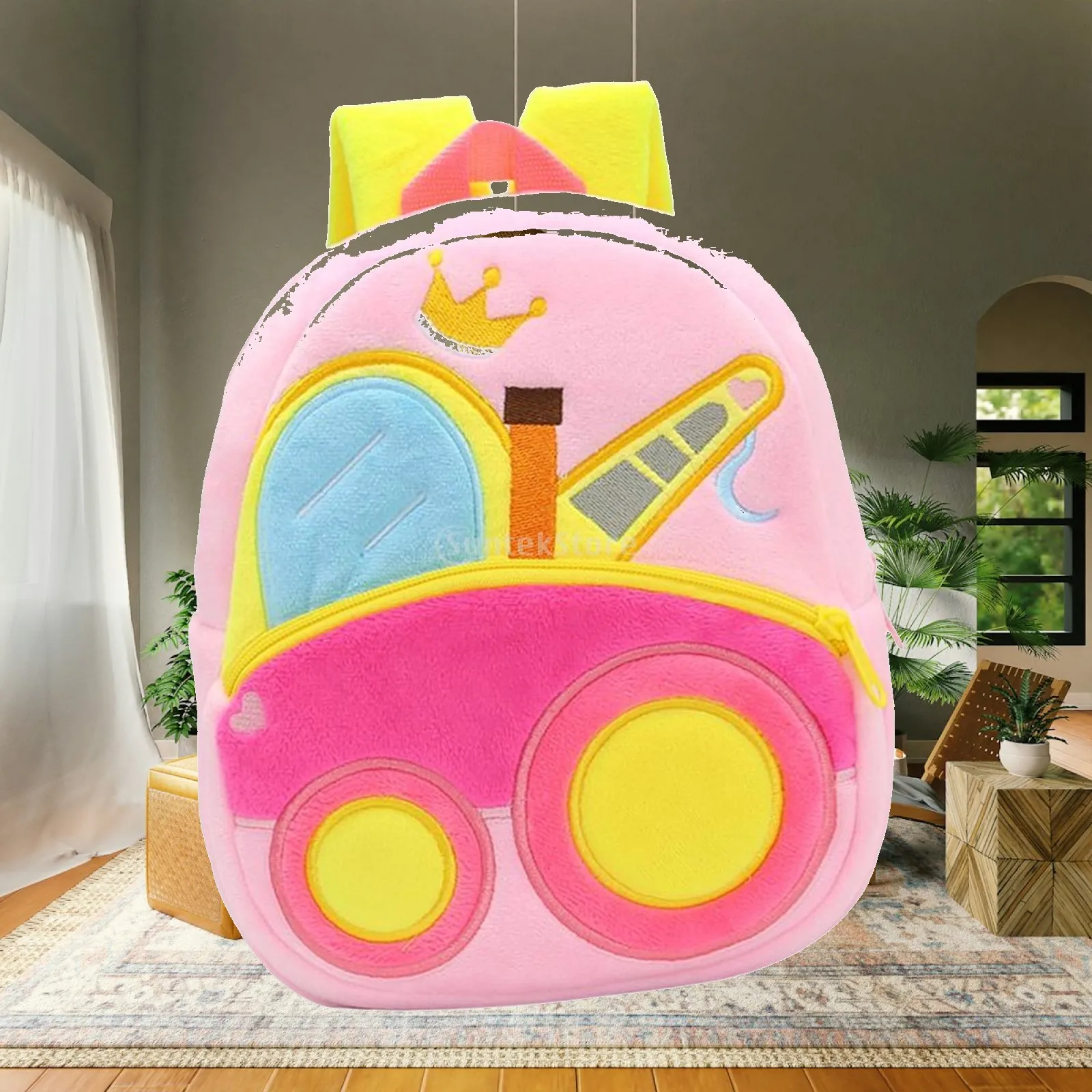 Engineering Vehicle Theme Toddler Book Bag Duffle Kids Backpack for Students
Engineering Vehicle Theme Toddler Book Bag Duffle Kids Backpack for Students