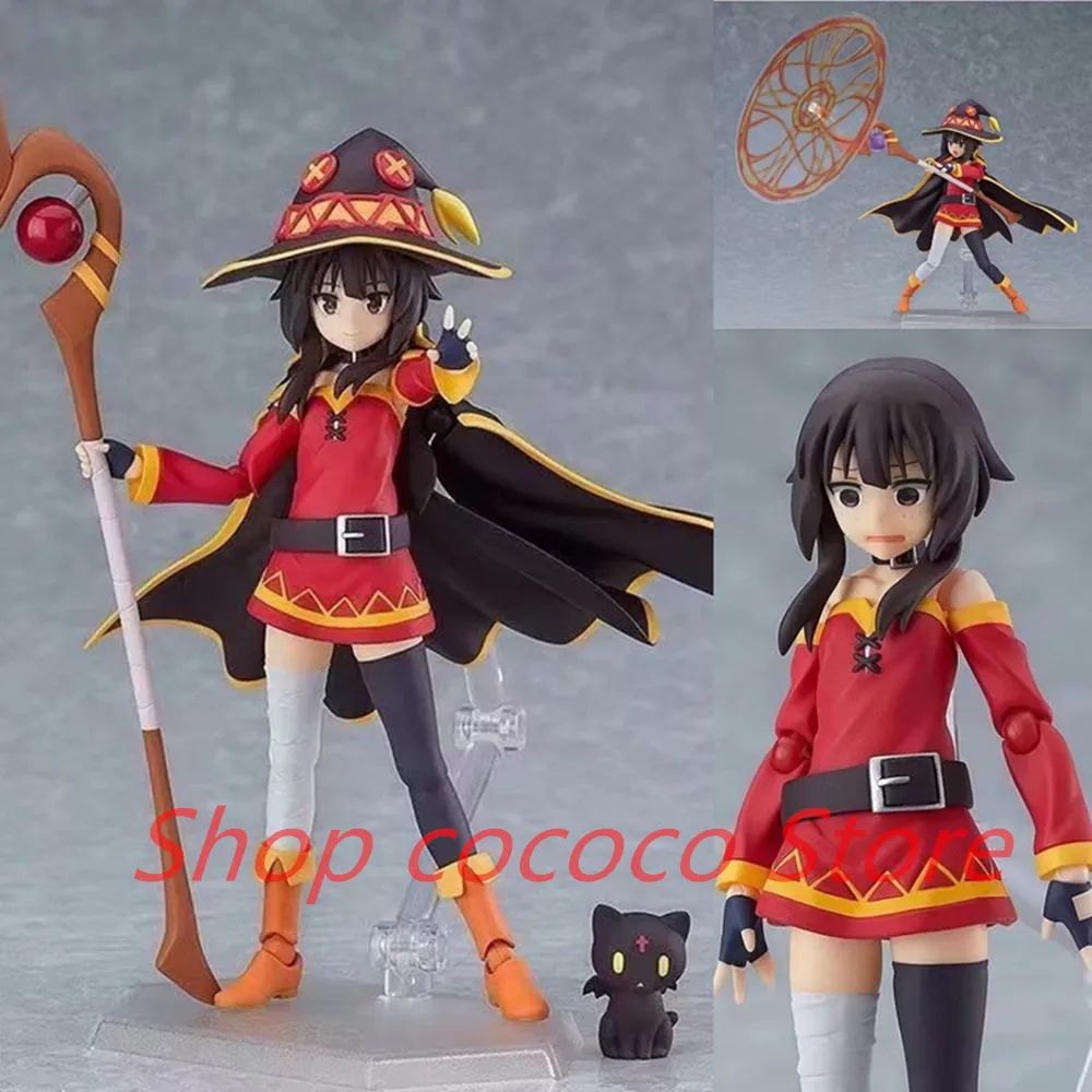 Kono Subarashii Sekai Ni Shukufuku O! Chomusuke Megumin Figma Anime PVC Action Figure Collectible Toy Model Doll
Kono Subarashii Sekai Ni Shukufuku O! Chomusuke Megumin Figma Anime PVC Action Figure Collectible Toy Model Doll