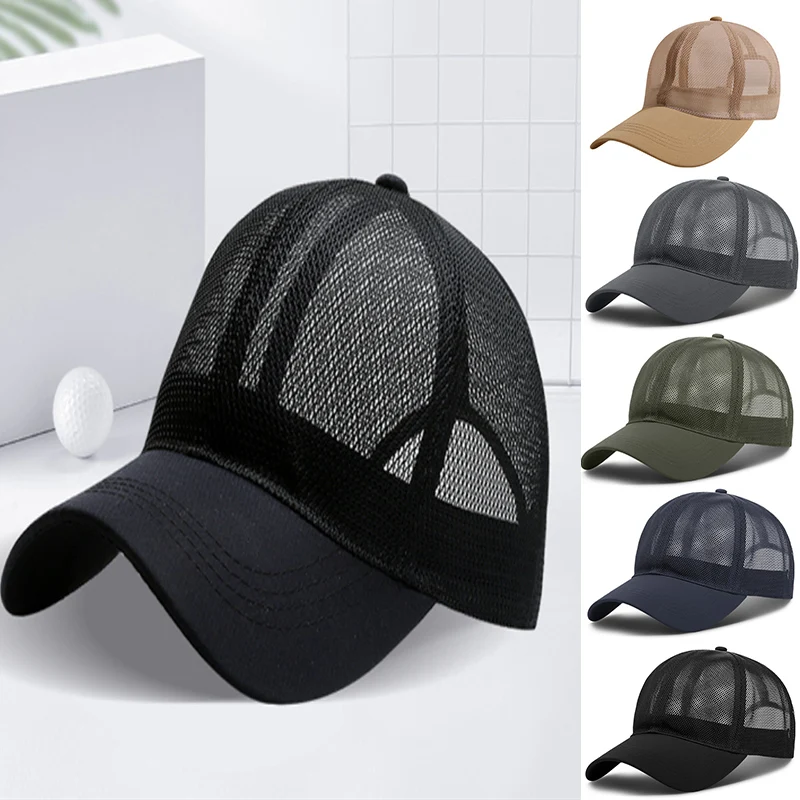 New Summer Full Mesh Baseball Cap Men Women Hollow Out Breathable Quick Dry Cooling Sunscreen Outdoor Peaked Hat New
New Summer Full Mesh Baseball Cap Men Women Hollow Out Breathable Quick Dry Cooling Sunscreen Outdoor Peaked Hat New