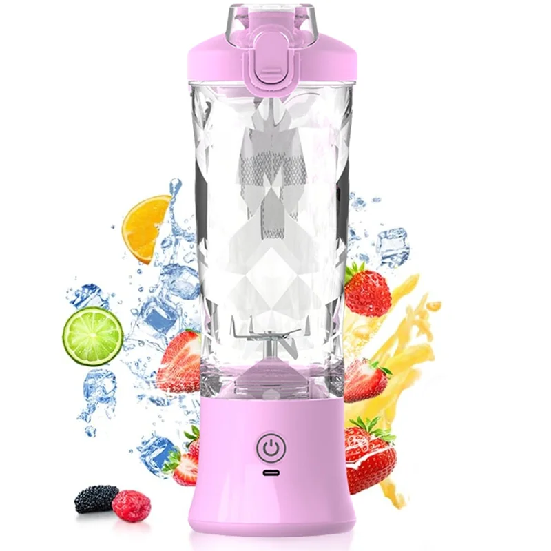 A98I-Portable Blender, 600Ml Personal Juicer Machine, Mini Juice Machine Rechargeable, Compact & Leak-Proof
A98I-Portable Blender, 600Ml Personal Juicer Machine, Mini Juice Machine Rechargeable, Compact & Leak-Proof