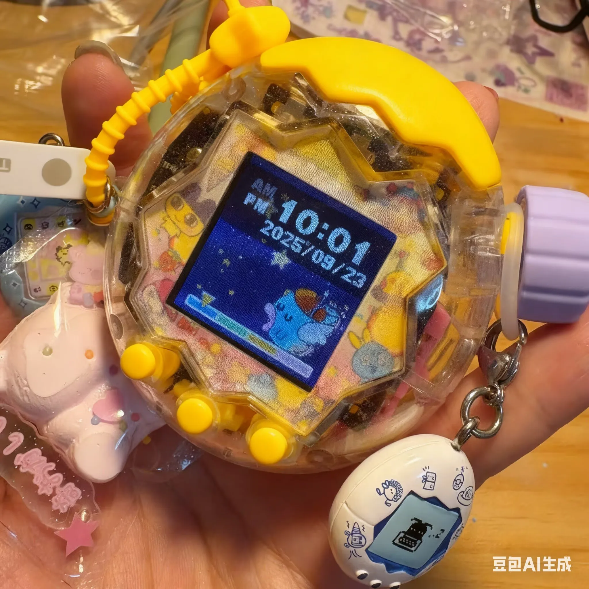 Набор запасных частей для игрушек Tamagotchi Paradise — желтая серия, включая переднюю и заднюю часть корпуса и кнопки, модная слепая коробка, предмет 
Набор запасных частей для игрушек Tamagotchi Paradise — желтая серия, включая переднюю и заднюю часть корпуса и кнопки, модная слепая коробка, предмет