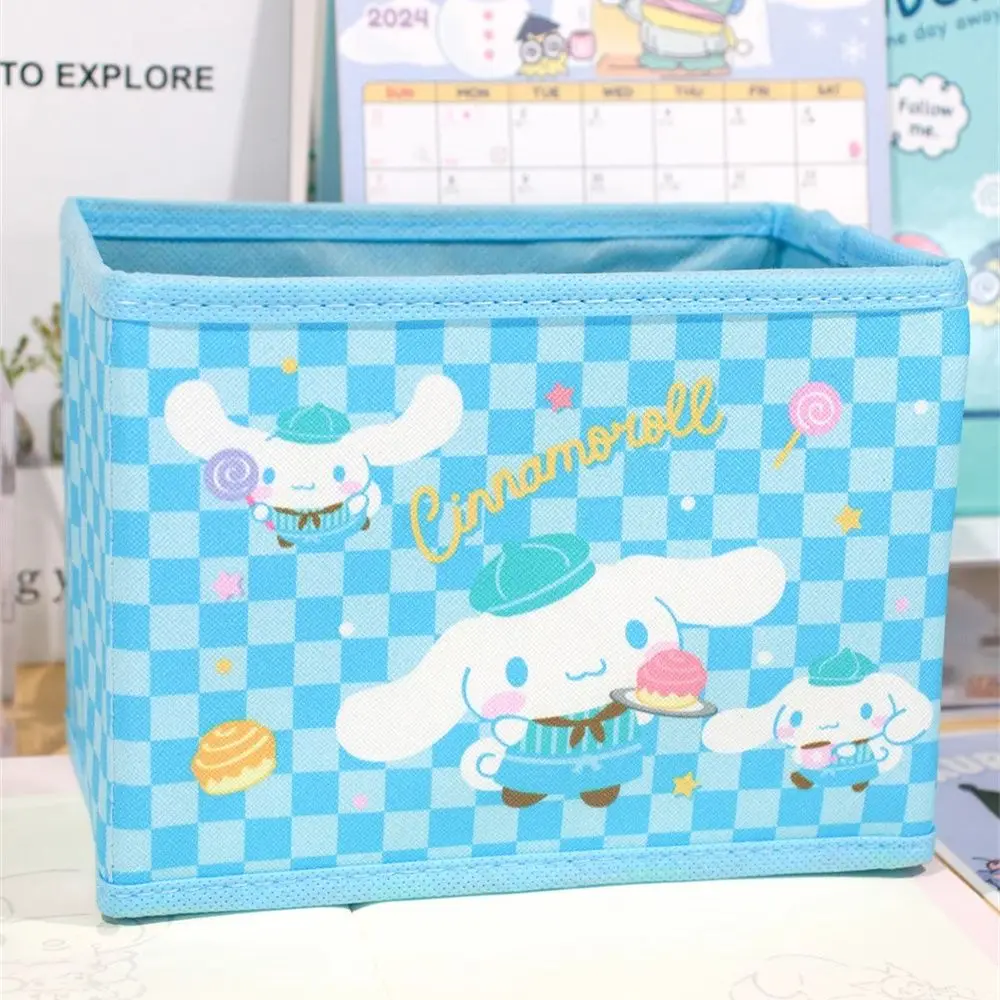 Kawaii Sanrio Cinnamoroll Storage Box Girl Heart Desktop Foldable Cosmetics Underwear Stationery Sorting Storage Frame Gift Toys
Kawaii Sanrio Cinnamoroll Storage Box Girl Heart Desktop Foldable Cosmetics Underwear Stationery Sorting Storage Frame Gift Toys