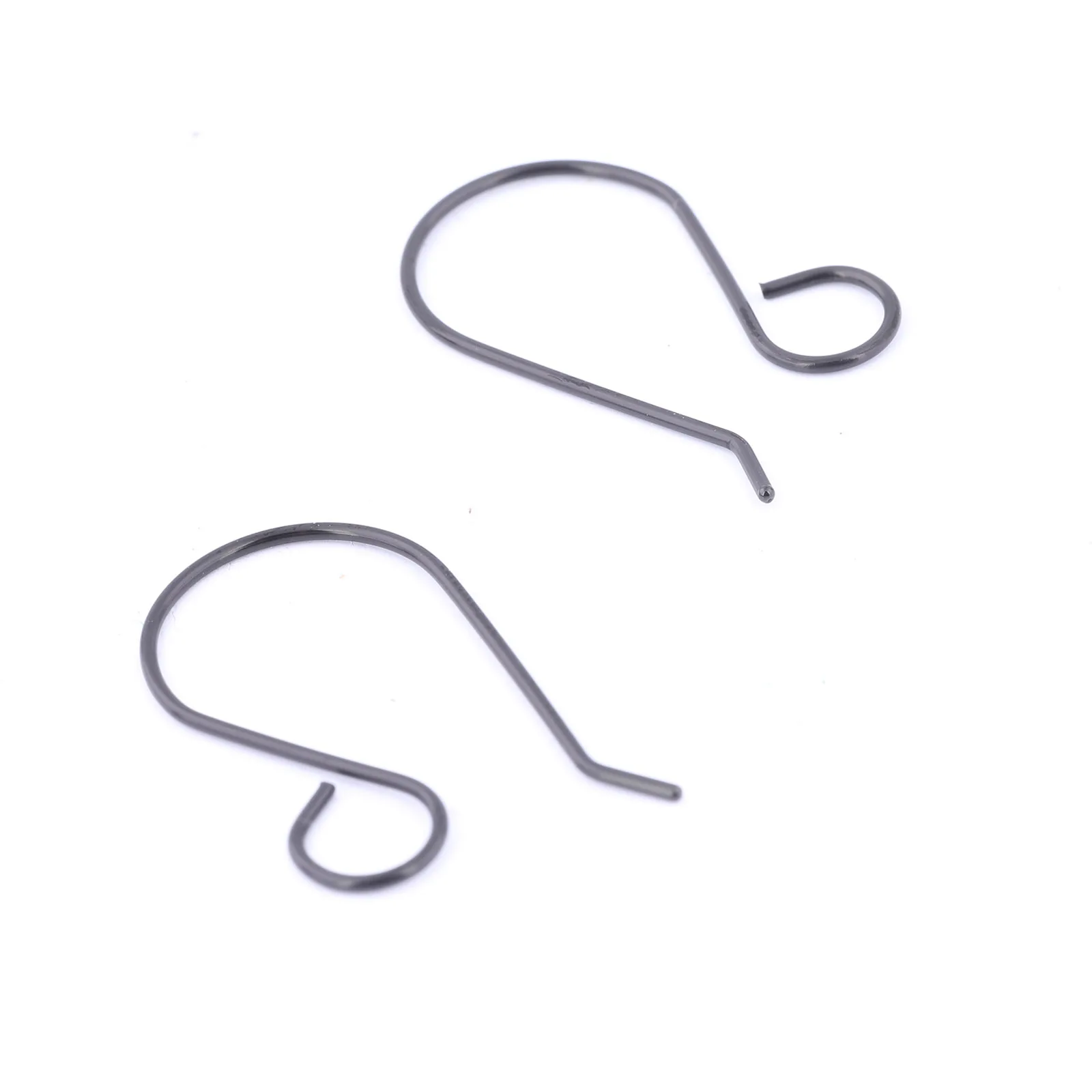 20pcs stainless steel black earring hooks findings diy ear wire connectors for jewelry making supplies 13x24mm
20pcs stainless steel black earring hooks findings diy ear wire connectors for jewelry making supplies 13x24mm