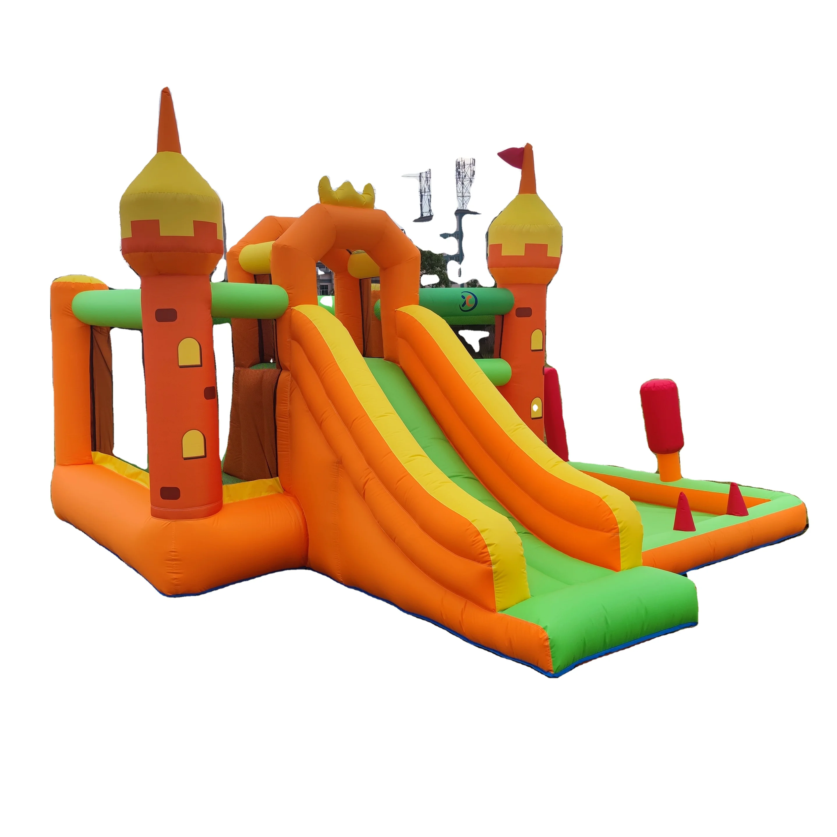 High Quality Bouncy Castle Inflatable Bounce House Commercial Bouncy House Jumping Castle Slide Combo for Party
High Quality Bouncy Castle Inflatable Bounce House Commercial Bouncy House Jumping Castle Slide Combo for Party