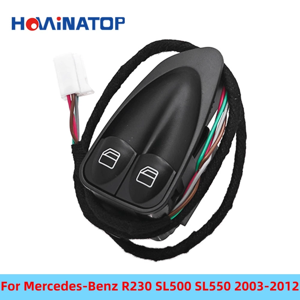 HOWINATOP 2308211351 Power Window Switch For Mercedes-Benz R230 SL500 SL550 2003-2012 High Quality OEM Replacement
HOWINATOP 2308211351 Power Window Switch For Mercedes-Benz R230 SL500 SL550 2003-2012 High Quality OEM Replacement