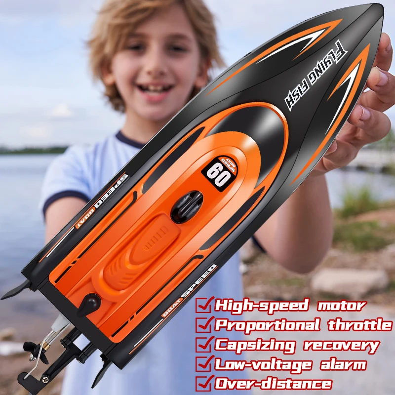 RC Battery Boat 2.4Ghz 25km/h High-Speed Remote Control Racing Electric Speedboat Low Battery Alarm Mini RC Ship Toys Kids Adult
RC Battery Boat 2.4Ghz 25km/h High-Speed Remote Control Racing Electric Speedboat Low Battery Alarm Mini RC Ship Toys Kids Adult