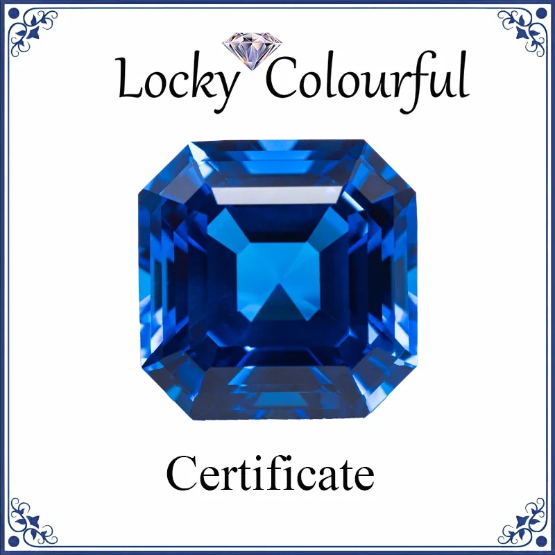 Lab Grown Cobalt Spinel Asscher Shape VVS1 Charms beads DIY for Jewelry Making Earrings Materials Selectable AGL Certificate
Lab Grown Cobalt Spinel Asscher Shape VVS1 Charms beads DIY for Jewelry Making Earrings Materials Selectable AGL Certificate