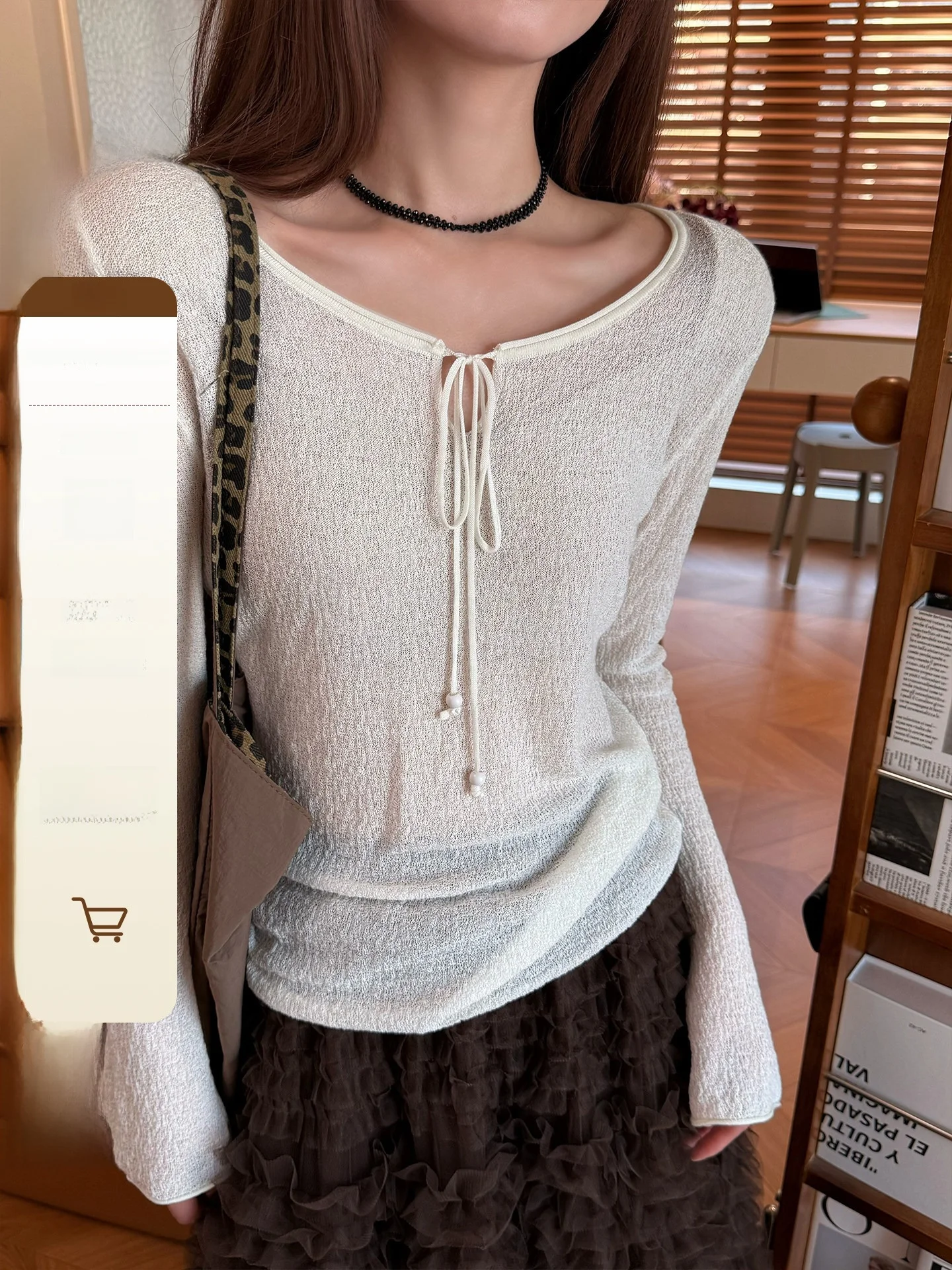 Slim Fit Long Sleeve round Neck T-Shirt Women's Summer Thin Design Sense Loose Feeling Sun Protection Polyester Fiber Tee
Slim Fit Long Sleeve round Neck T-Shirt Women's Summer Thin Design Sense Loose Feeling Sun Protection Polyester Fiber Tee