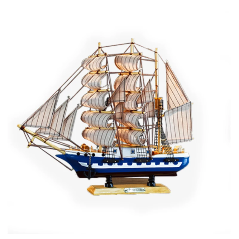 Boat Model 45CM Finished Sailboat Model Handmade Sailboat Wooden Crafts Home Decoration Boat Ocean Wind Model
Boat Model 45CM Finished Sailboat Model Handmade Sailboat Wooden Crafts Home Decoration Boat Ocean Wind Model