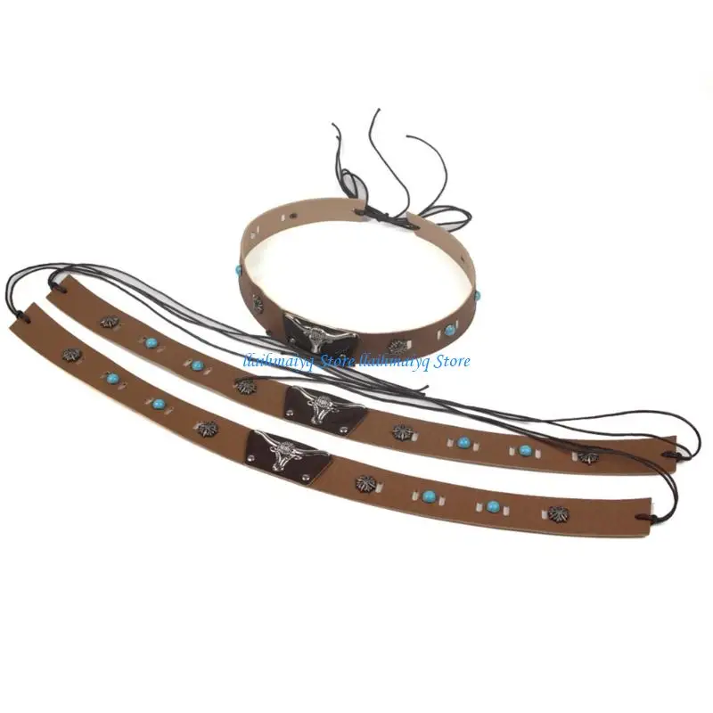 573B Elegant Western Hat Band Cowboy Hat Belt Easy Adjustable Head Design Hat Strap For Straw and Sun Hat Decoration
573B Elegant Western Hat Band Cowboy Hat Belt Easy Adjustable Head Design Hat Strap For Straw and Sun Hat Decoration