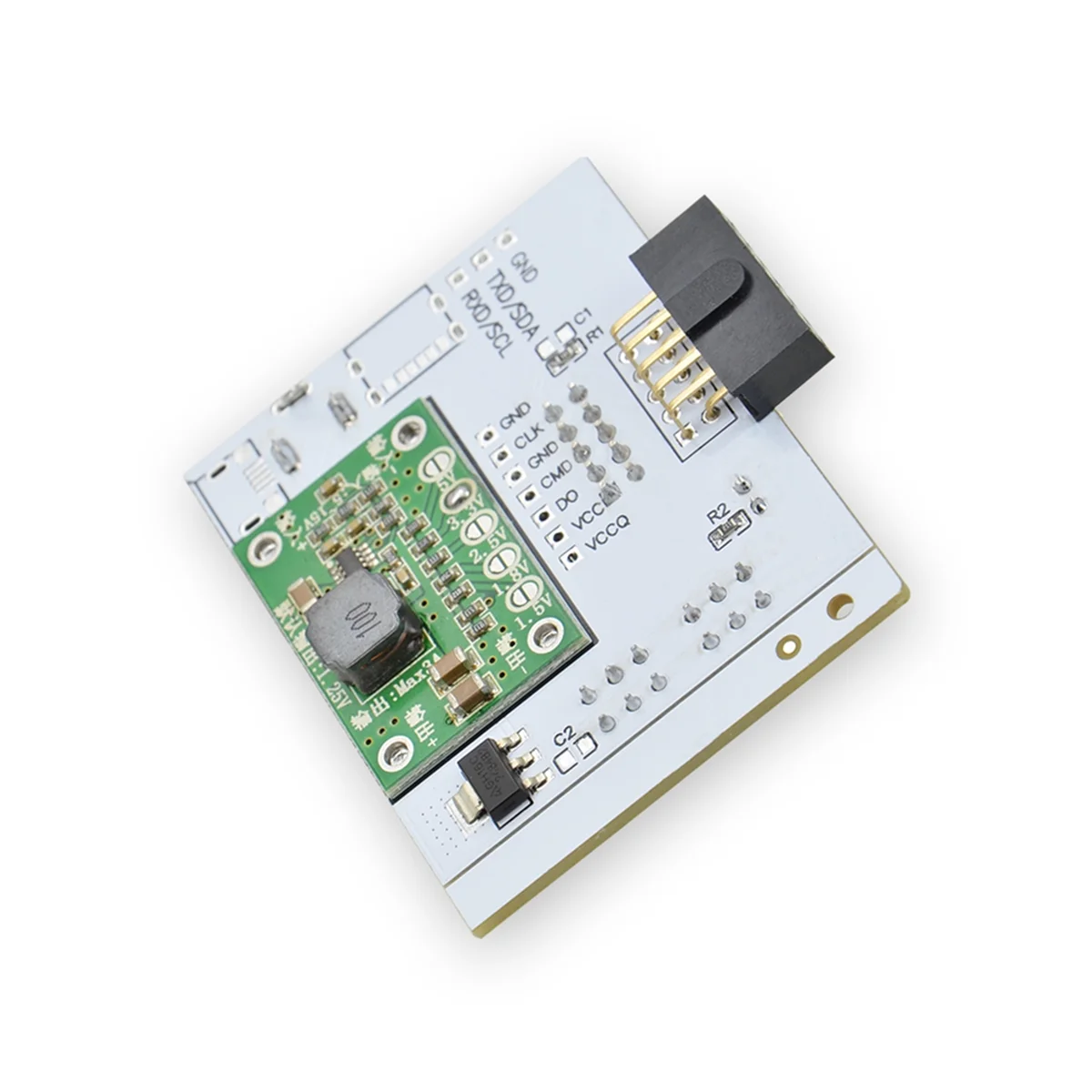 QA06R RT809H Адаптер программатора EMMC ISP Плата для тестового зажима Быстрое письмо считывание чипов калькулятора скорости
QA06R RT809H Адаптер программатора EMMC ISP Плата для тестового зажима Быстрое письмо считывание чипов калькулятора скорости
