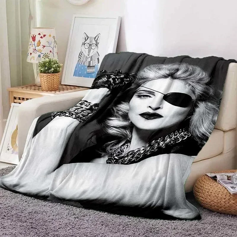 Queen of Pop Madonna Blanket Music Series Flannel Blanket for Home Sofa Travel Camping Soft Portable Throw
Queen of Pop Madonna Blanket Music Series Flannel Blanket for Home Sofa Travel Camping Soft Portable Throw