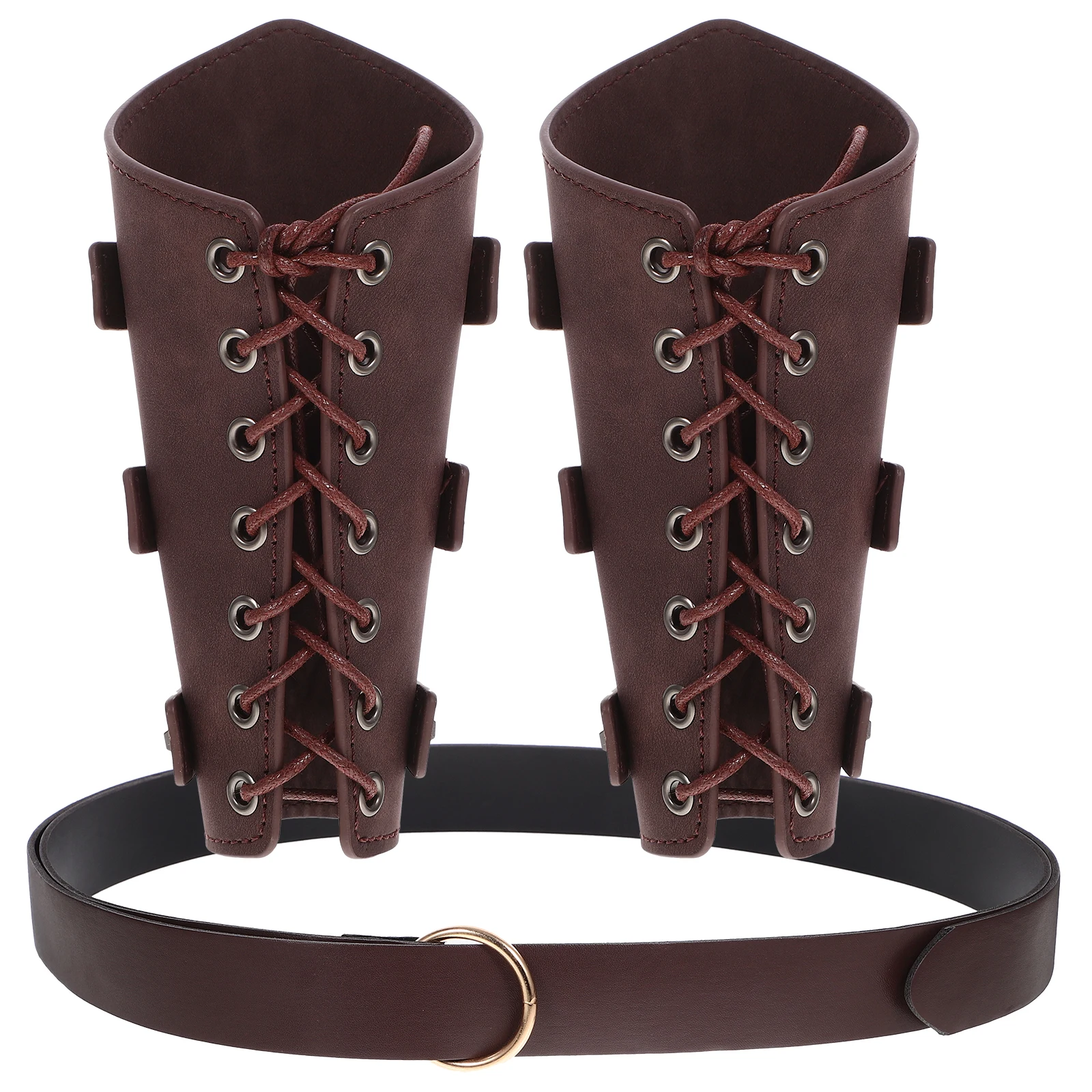 1Set Mens Vintage Waist Belt Wristbands Leather Alloy Medieval Arm Guards Costume Accessories For Renaissance Activities
1Set Mens Vintage Waist Belt Wristbands Leather Alloy Medieval Arm Guards Costume Accessories For Renaissance Activities